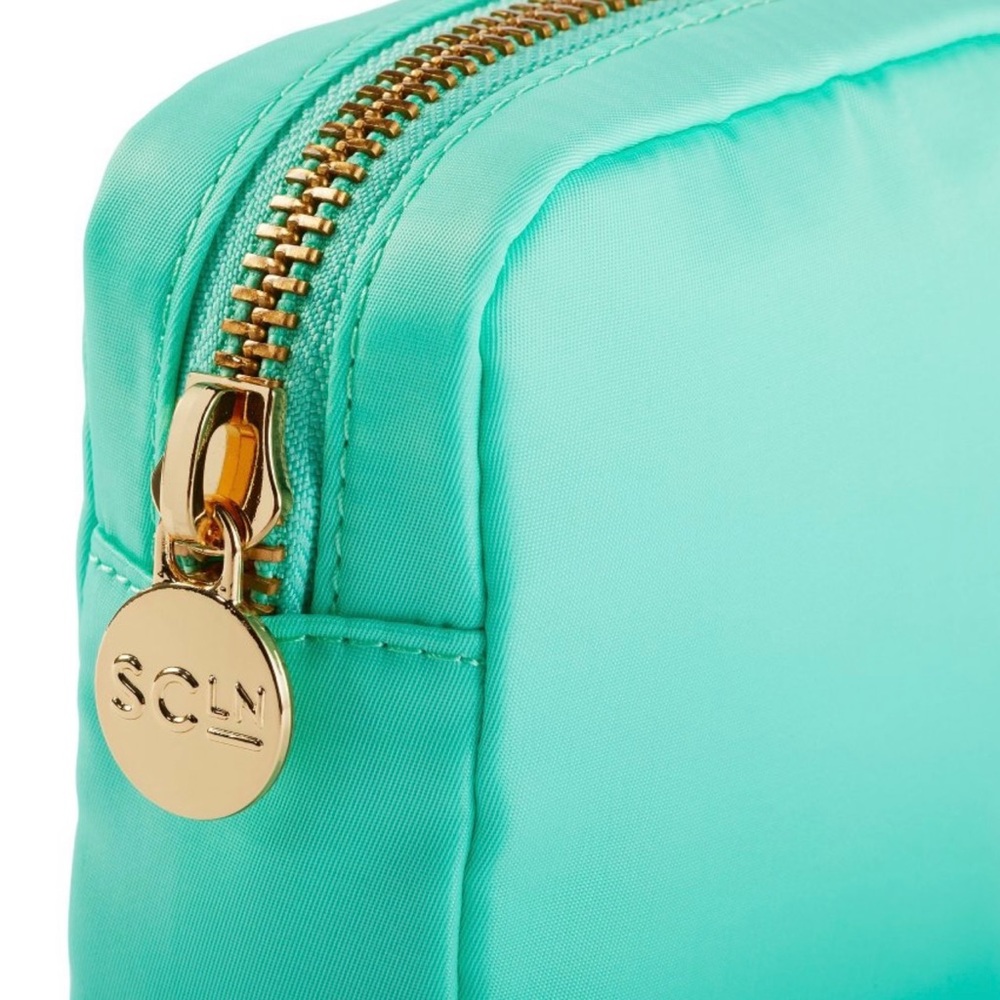 Stoney Clover Lane x Target Mini Square Pouch Blue/Green - Picture 3 of 6